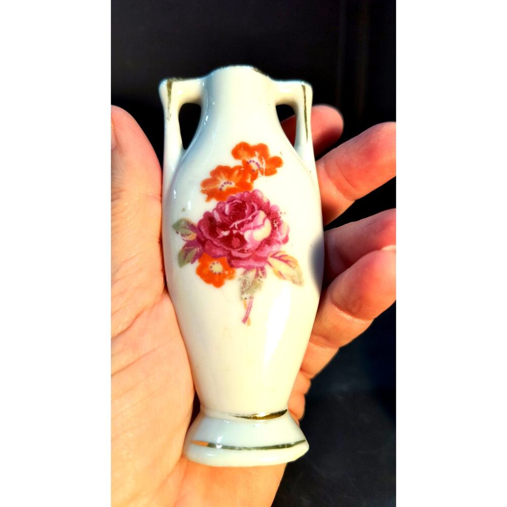 111.  Tiny Japanese Bud Vase
